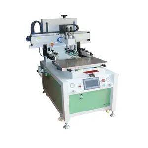 Automatic PCB Silk Screen Printing Equipment Flatbed Solder Paste Screen Printers with Slide table Stencil Printer