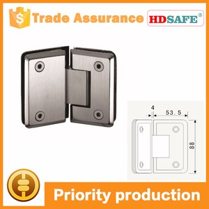 Brossé porte en verre raccords pour 8 épaisseur verre fabriqués en Chine - Product Image 1
