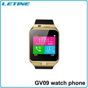 2015 новый андроид 4.4 Bluetooth смарт часы телефон GV09 / GV09 Bluetooth смарт часы / смарт часы GV09