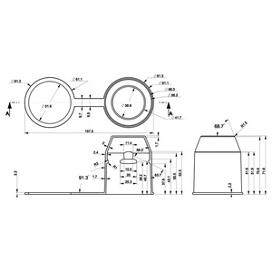 Support de <span class=keywords><strong>remorque</strong></span> en <span class=keywords><strong>caoutchouc</strong></span> étanche, 20 pièces, couverture de boule de remorquage avec <span class=keywords><strong>anneau</strong></span> pour accessoires de douille de <span class=keywords><strong>remorque</strong></span> - Product Image 3