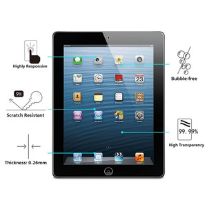 9 H de alta calidad 0,33mm de vidrio templado Protector de pantalla para IPAD 2 3 4 - Product Image 3