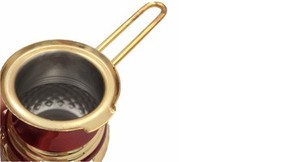 Scalda Tazza per Caffè Arabo con Manico in Acciaio Inox Design Turco - Product Image 6