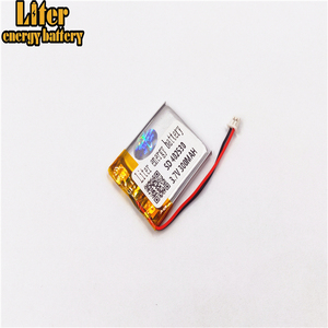 Plug 1,25-2 p 402530 300 mAh 3,7 V rechargeable LiPo battery solar Li ion polymer lithium battery with PCM - Product Image 2