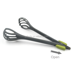 Nieuwe Food Grade Keuken Producten Plastic 2 In 1 Multifunctionele Voedsel Tong Ei Garde Eiklopper - Product Image 3