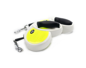 Zware Intrekbare Hondenriem Een Hand Rem Pauze Lock Met Antislip Handvat Sterke Nylon Tape lint - Product Image 3