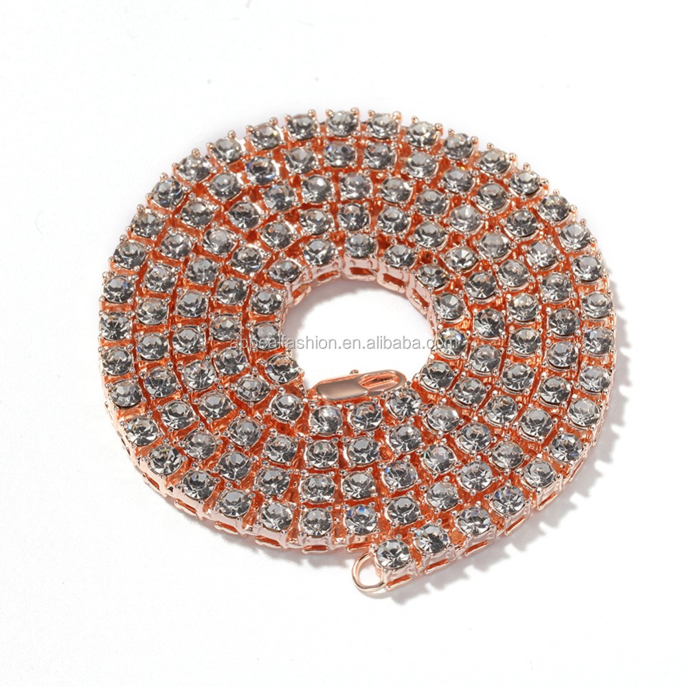 (5mm de ancho) Oro Rosa
