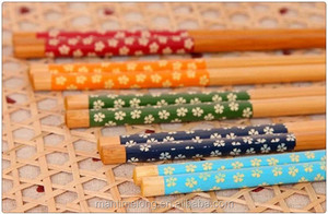 <span class=keywords><strong>Palillos</strong></span> de Bambú con Estampado de Vajilla Pequeña de Colores, <span class=keywords><strong>Palillos</strong></span> Ecológicos Únicos mtl - Product Image 5