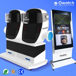 2 asientos Parque de Atracciones máquina de juego <span class=keywords><strong>infantil</strong></span> 9d cine simulador virtual realidad 9d cabina cine - Product Image 1