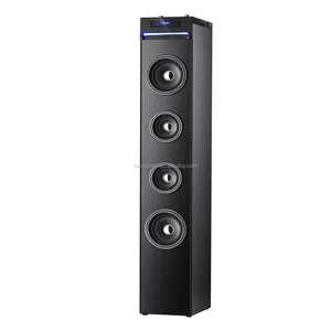 Samtronic wireless floor standing tower speaker CD Player karaoke home theatre system with phone holder