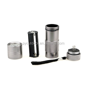 Tia cực tím phát hiện vật nuôi nước tiểu và vết bẩn 390-400nm nhôm UV cầm tay ngọn đuốc đèn <span class=keywords><strong>12</strong></span> UV <span class=keywords><strong>Led</strong></span> đèn pin - Product Image 4