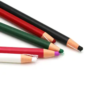 OEM cire stylo boîte de couleur dermatographe crayon automatique décoller crayon gras idéal pour le métal surface en vitrocéramique