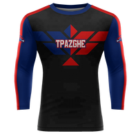 BETHERIVAL Oem sublimé concevoir votre propre vêtements de sport Rash Guard pour client unisexe OEM adultes Spandex moderne