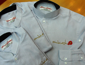 Meilleures ventes Chemises uniformes en coton et élasthanne OEM pour hommes de Steve & James Bangkok - Product Image 1