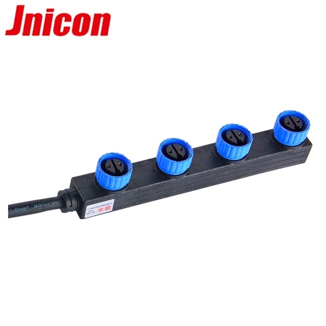 2 pin impermeable macho hembra conector iluminación del camino recambios cable conector