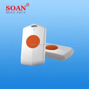 Eski/çocuk/yardım kablosuz panik alarmı sos panik düğmesi hastanede kullanılan/home
