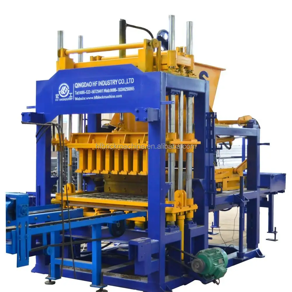 QT5-15 automatically hydroform concrete machines small scale industries in india images China supplier