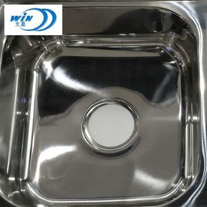 Sumideros para cocinas pequeñas lavadora precios plato doble fregadero de acero inoxidable cubo de basura - Product Image 3