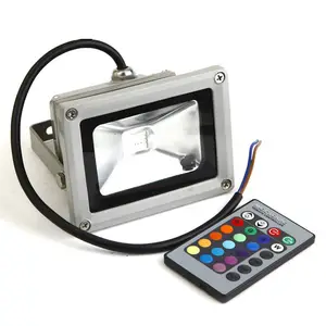 Dış mekan aydınlatma ledi spot 10 W 20 W 30 W 50 W RGB Led projektör su geçirmez IP65 reflektör De Led sokak lambası lambası