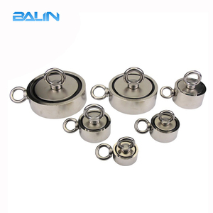 Balin 200 Kg Pull Force Cuerda de nailon Imán de <span class=keywords><strong>pesca</strong></span> de neodimio de doble cara <span class=keywords><strong>para</strong></span> búsqueda - Product Image 1
