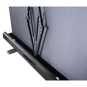 100 inch 16:9 Máy tính để bàn pull-up tầng màn hình chiếu, di động di động dễ dàng kéo ra Matte màu xám cho phim - Product Image 5