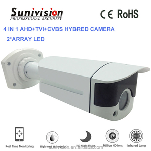 Sistema de seguridad doméstico lente estándar M12 3.6 / 6/8/12 / 16m m lente 2 ARRAY LED 4 en 1 AHD + CVI + TVI + CVBS cámara de - Product Image 1
