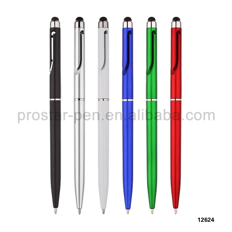 Buona qualità di tocco dello stilo pen tablet penna stilo in plastica penna a sfera con stilo