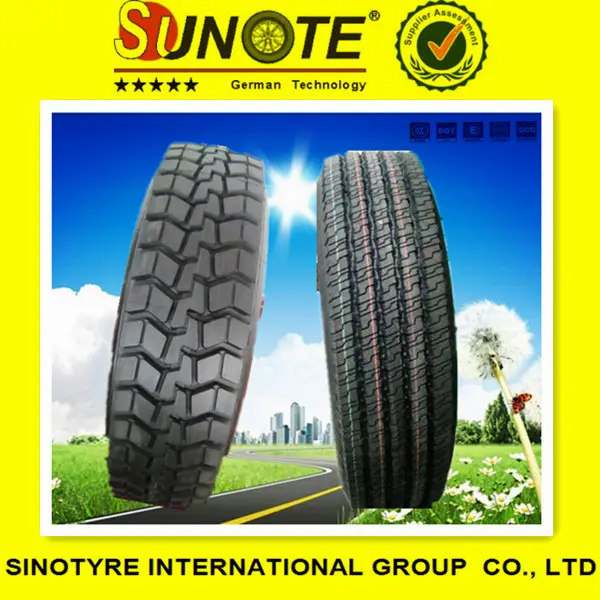 SINOTYRE vente en gros 315/80R22.5 qualité comme Michelin camion pneu