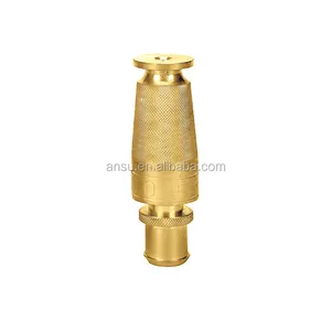 Buse d'incendie en laiton john morris pour enrouleur de tuyau d'incendie 19mm 25mm 33mm buse