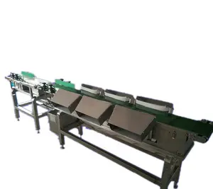 Size weight sorting machine/different level vegetable fruit seafood durian grading machine