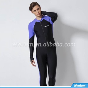 Blue Aqua Swimming Rash Guard Pattern - Product Image 1
