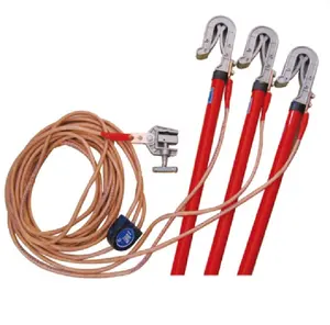 25mm2 Grounding Rod with Earth Clamp / 35mm2 earth wire set/ 50mm2 earth wire with clamp