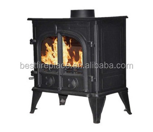 Estufa <span class=keywords><strong>de</strong></span> <span class=keywords><strong>leña</strong></span> multicombustible, Gran Salida <span class=keywords><strong>de</strong></span> calor, <span class=keywords><strong>doble</strong></span> puerta, <span class=keywords><strong>de</strong></span> hierro fundido - Product Image 3