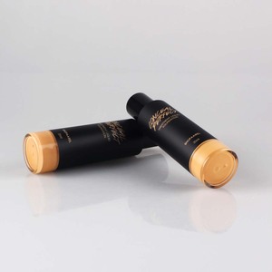 1 Oz Thiết Kế Mới Matte Đen Bề Mặt Nhà Máy Giá <span class=keywords><strong>Fancy</strong></span> Airless Loại Nhựa Nền Tảng Lỏng Chai - Product Image 4