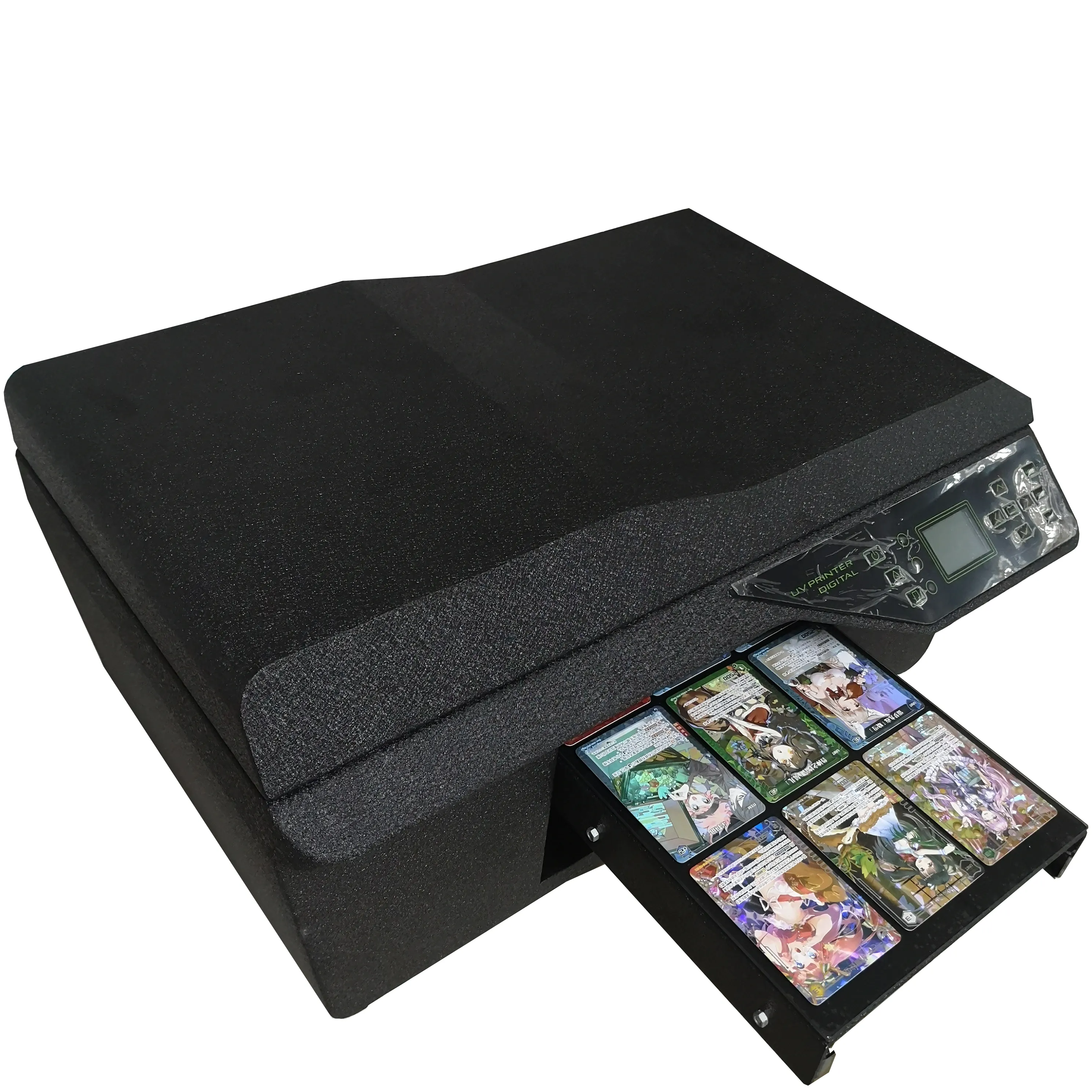 Imprimante professionnelle de cartes à collectionner de jeu holographique d'hologramme UV AMJ L800