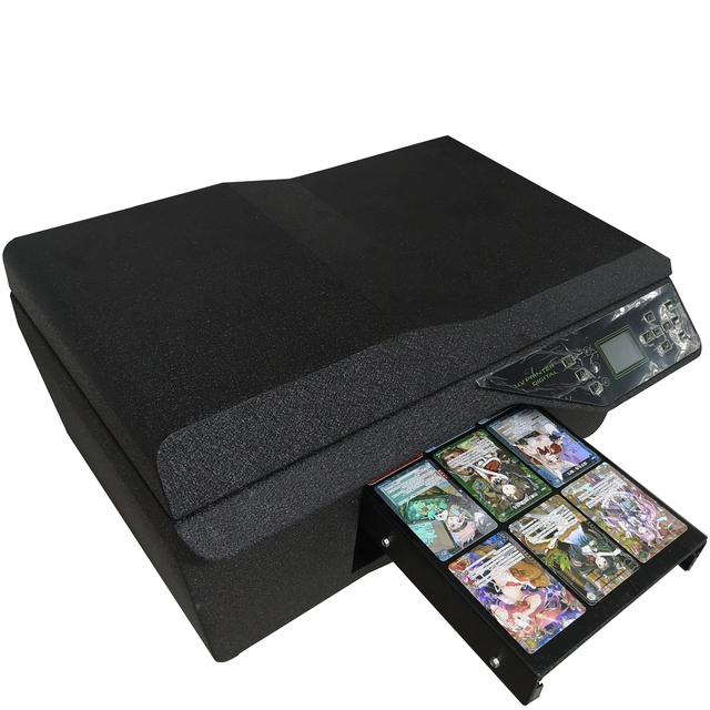 Professional AMJ L800 UV Hologram Holographic Game Trading Card Printer