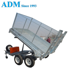 Trailer Box Trailer Hydraulic Tandem Tipper Dump Box Trailer