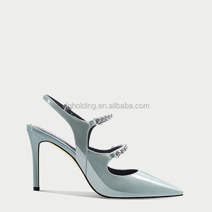 Chaussures à talon pour femmes, sexy, plateforme, bretelles croisées, boucle Stiletto, escarpins de Date - Product Image 1