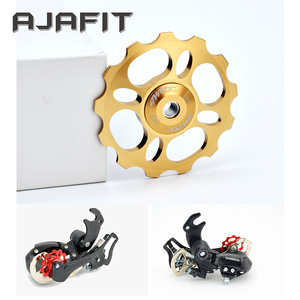 Venta caliente Road Mountain Bike Guide Roller Wheel <span class=keywords><strong>Bicicleta</strong></span> Jockey Wheel - Product Image 6