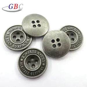 high quality 4 hole alloy metal sew on snap buttons