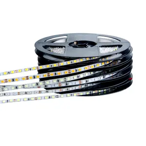 led ışık şerit 3528 smd Suppliers-Ultra dar ince mikro dc 12v smd 3528 2835 120leds 4mm pcb led şerit ışık