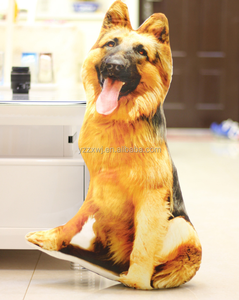Miễn Phí Mẫu Sống Động Như Thật Sang Trọng Con Chó Gối Hình Con Chó Gối 3D Động Vật Sang Trọng Hình Con Chó Gối Đệm - Product Image 2