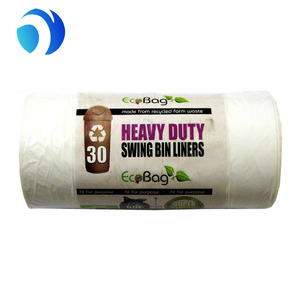 Personalizado HDPE plástico blanco industria uso <span class=keywords><strong>hogar</strong></span> basura <span class=keywords><strong>bolsa</strong></span> <span class=keywords><strong>de</strong></span> basura - Product Image 2