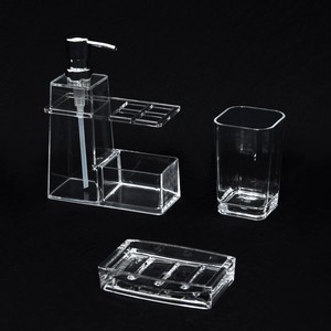 Durable Square Clear Reusable <b>Plastic</b> <b>Tumbler</b> - Product Image 3