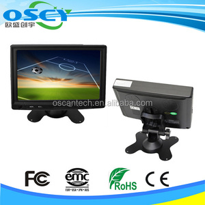 7" auto spiegelverkehrt 2 Video av farbdisplay rückansicht tft lcd-monitor ca. - Product Image 4