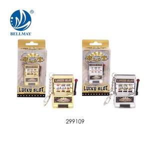 ตู้เกมสล็อตของเล่นเบเมย์ พร้อมลูกกลิ้งหมุน 3 วง และระบบจ่ายเหรียญ - Product Image 6