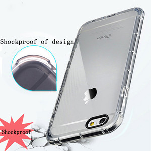 Forro protecto / Fundas de Silicona Transparente Resistente a la suciedad Para iPhone 6 / 6plus celulares por mayor - Product Image 5