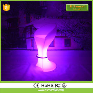 Diseño LED comercial mesa <span class=keywords><strong>de</strong></span> cóctel <span class=keywords><strong>bar</strong></span>/mesa <span class=keywords><strong>de</strong></span> cóctel llevado mesa <span class=keywords><strong>de</strong></span> <span class=keywords><strong>bar</strong></span> muebles <span class=keywords><strong>de</strong></span> pie - Product Image 5