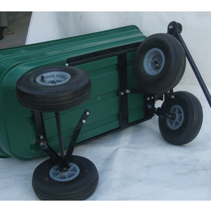 Chariot de <span class=keywords><strong>remorque</strong></span> en plastique, chariot à outils robuste, pour jardin, à bas prix, 8 pièces - Product Image 5