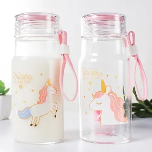 Produk Penjualan Laris Botol Air Kaca Unicorn Botol Air Siswa