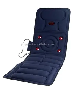 Top quality wholesale price electric massage bed mattress massage cushion with beating and rolling functions